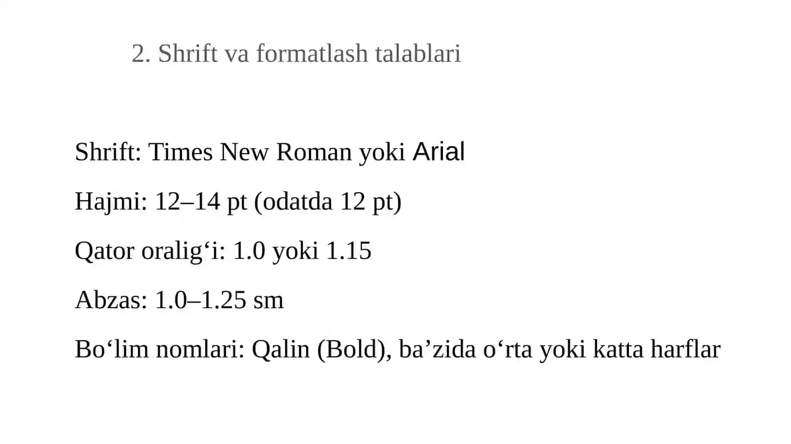 Ish hujjatlari va ulariga qo‘yiladigan talablar 3
