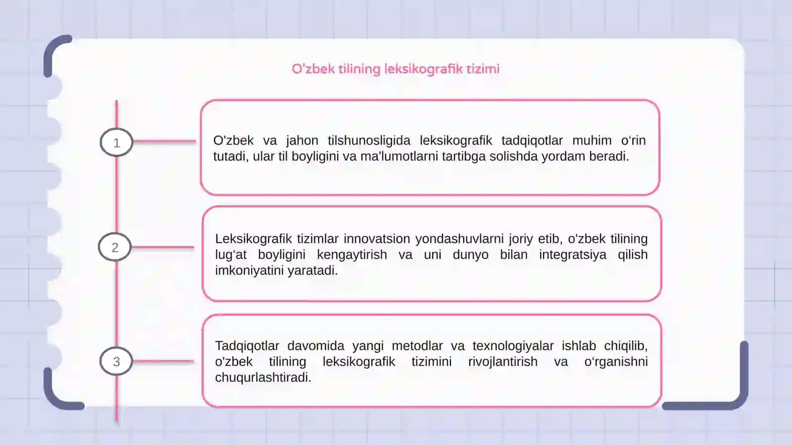 O'zbek va jahon tilshunosligidagi leksikografik tadqiqotlar tahlili 3