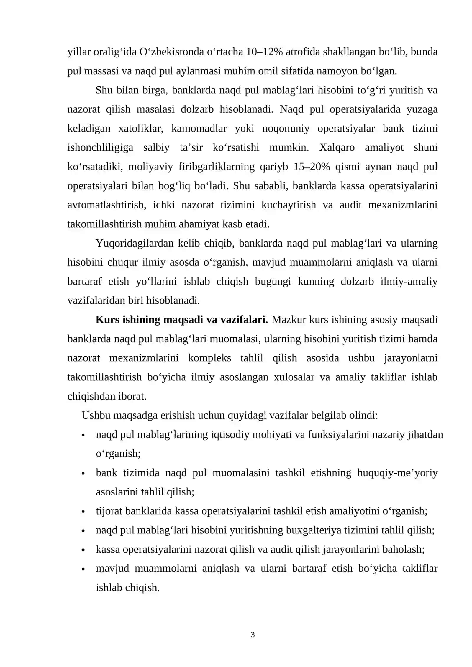 Banklarda naqd pul mablag‘lari va ularning hisobi 3