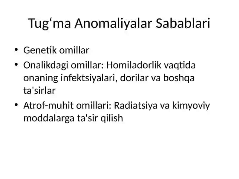 Umurtqa Tug'ma Anomaliyalari 3