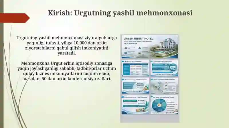 Yashil Urgut Mehmonxonasi 3
