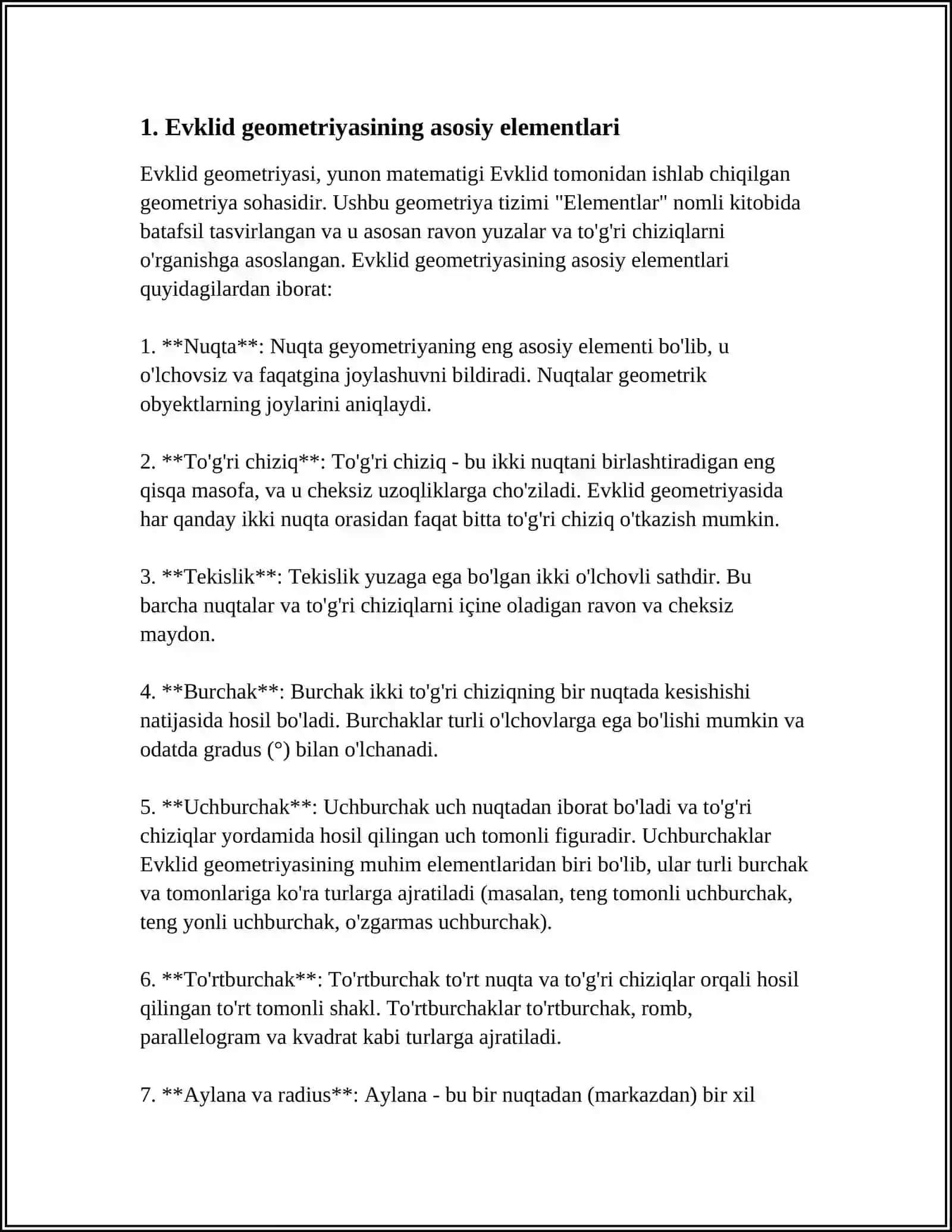 YEVKLID GEOMETRIYASIDA AKSIOMA VA POSTULAT TUSHUNCHALARI 3