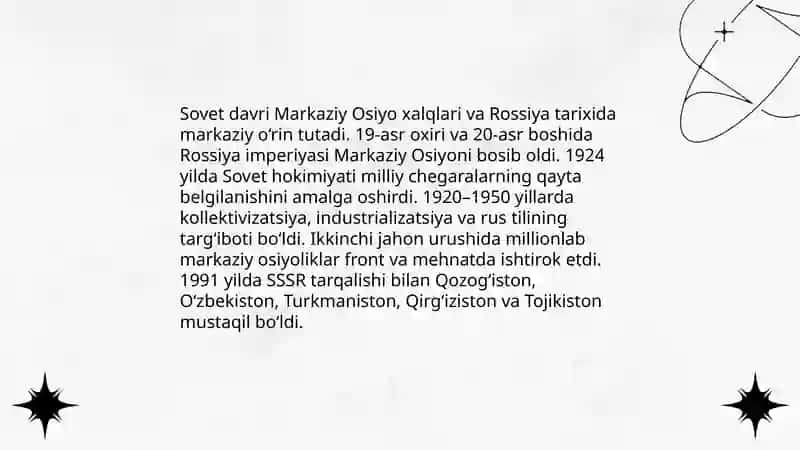 Markaziy Osiyo xalqlarining Rossiya va Xitoy bilan munosabatlari 3