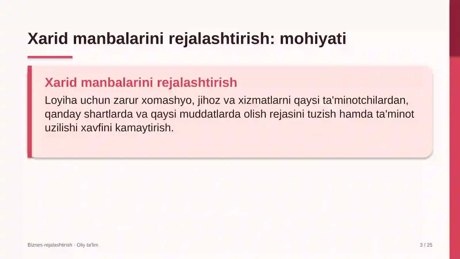 tibbiy laboratoriyalarda xarid manbalarini rejalashtirish 6372 3