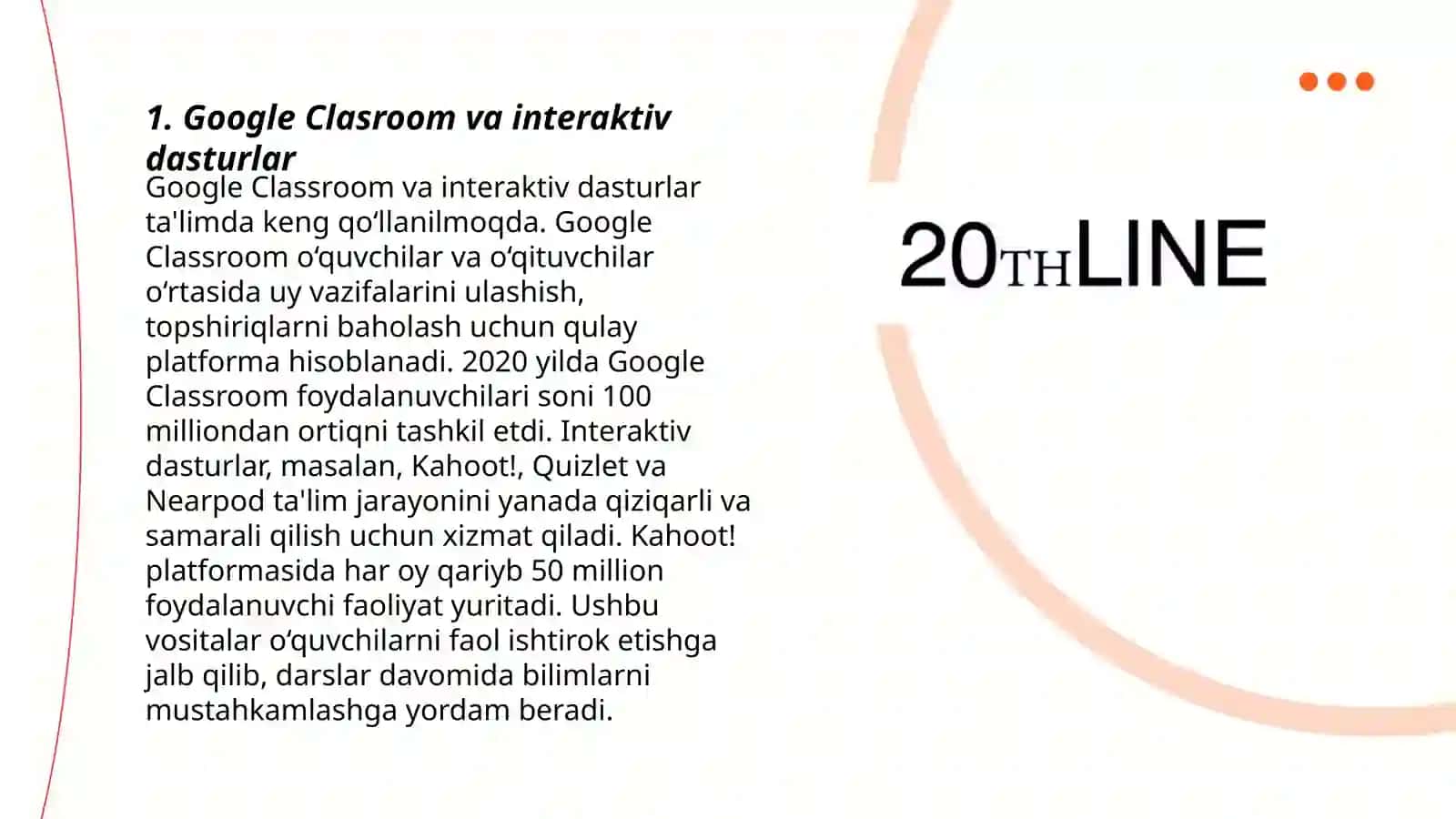 Google Clasroom va interaktiv dasturlar 3