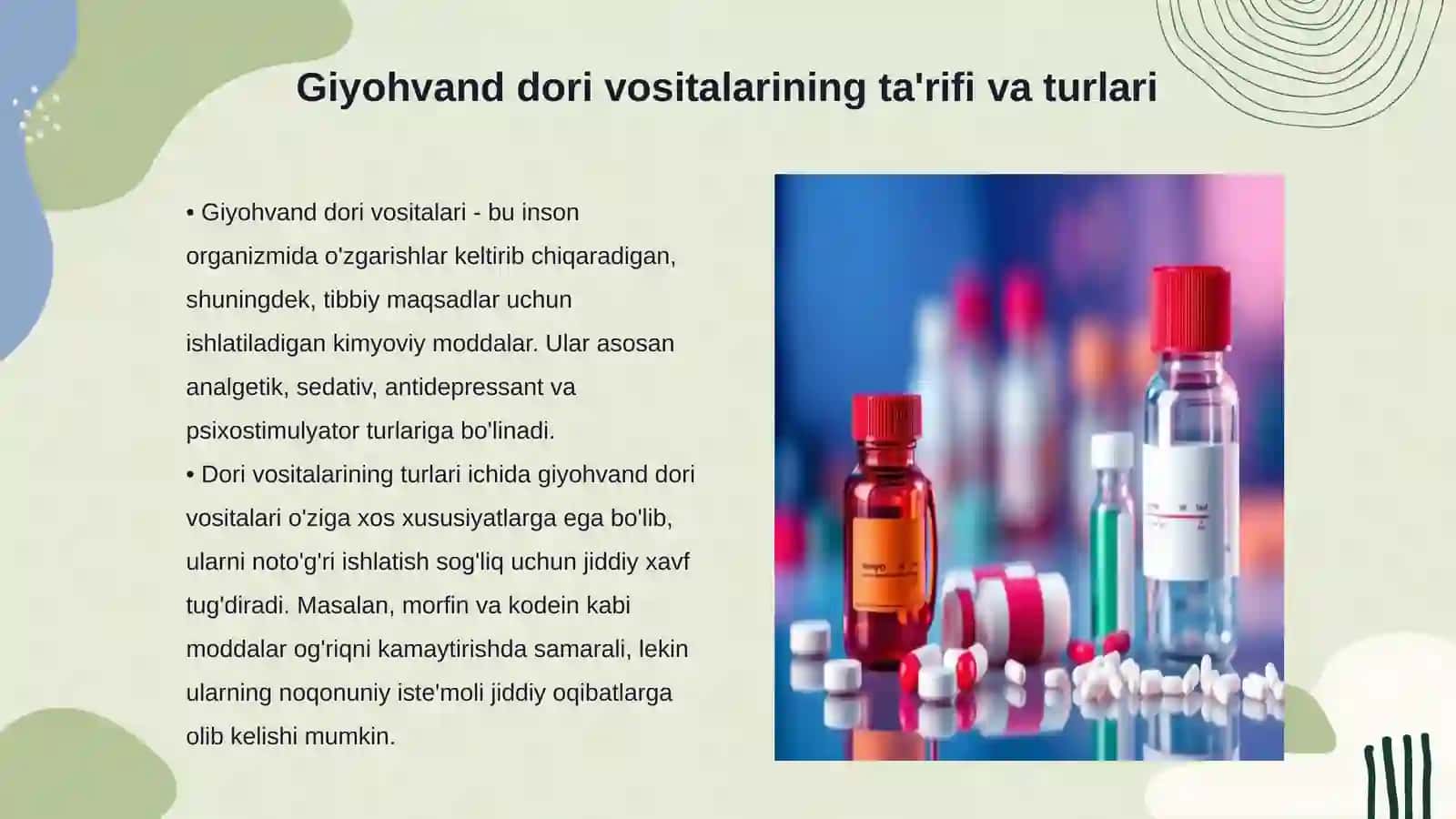 Giyohvand dori vositalariga litsenziya berish tartibi 3