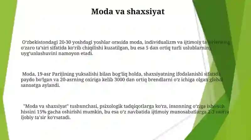 Modda nima? 3