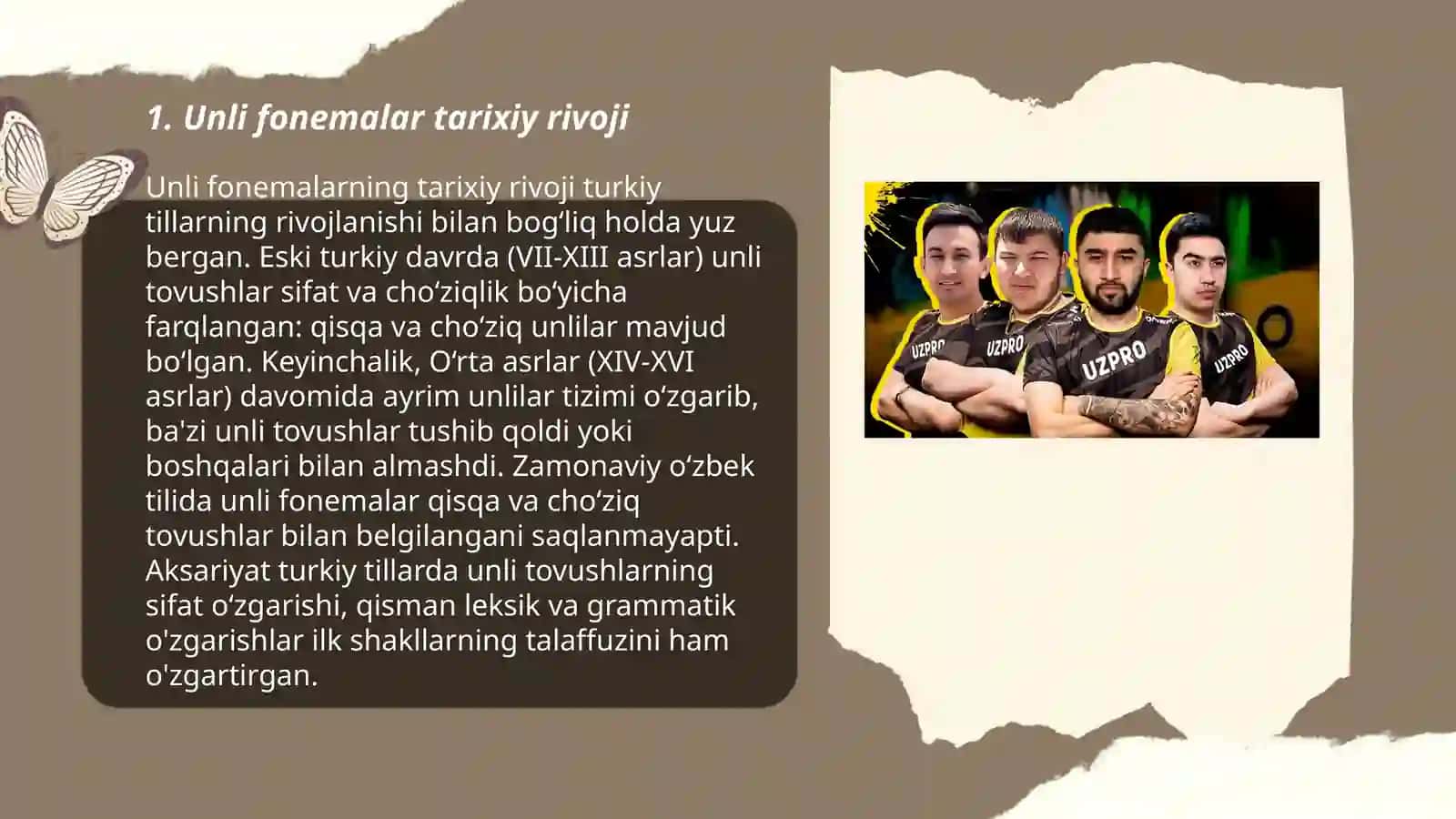 O'zbek tilshunosligida unli fonelamar tasnifi 3
