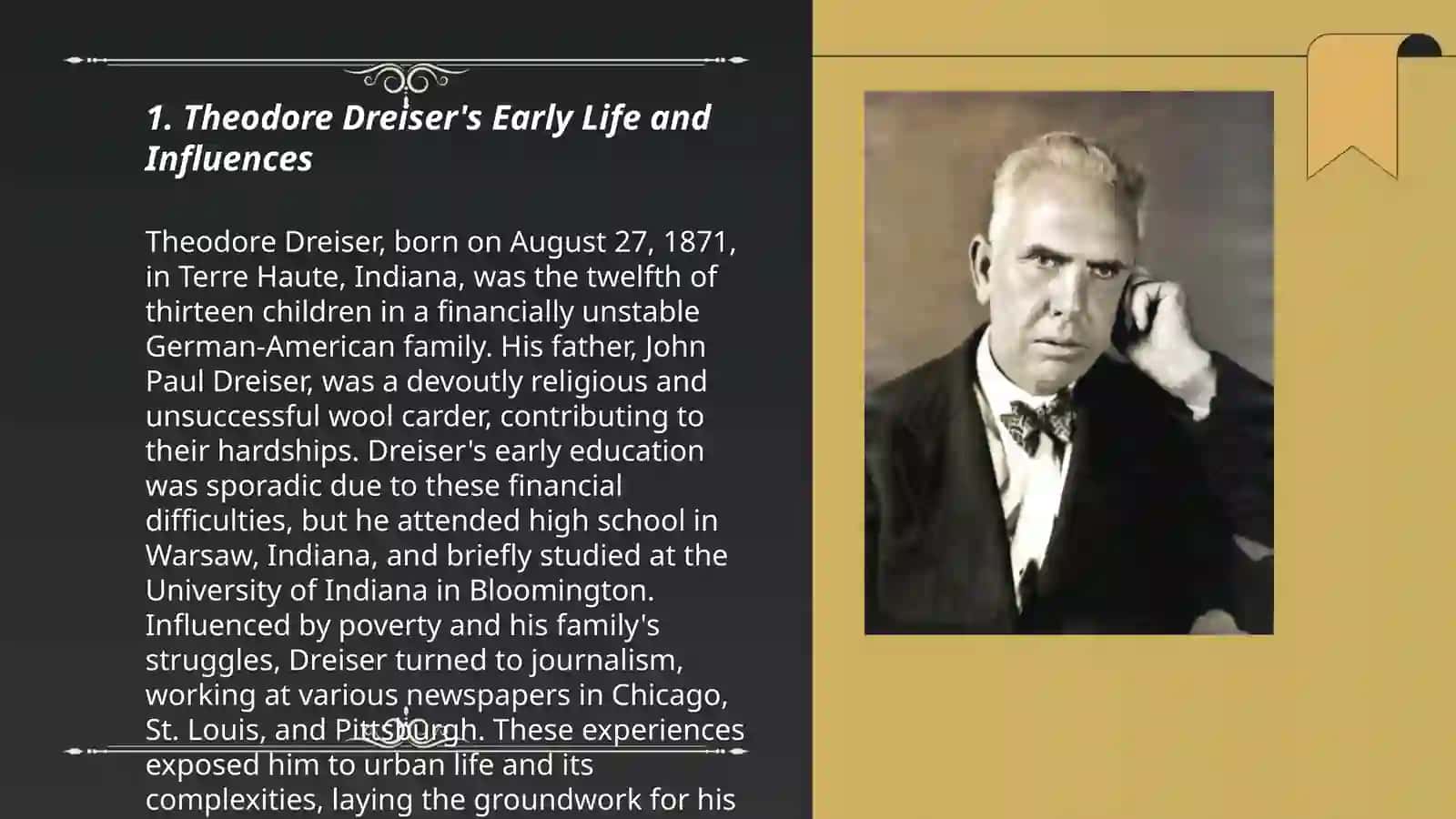 Theodore Dreiser 3