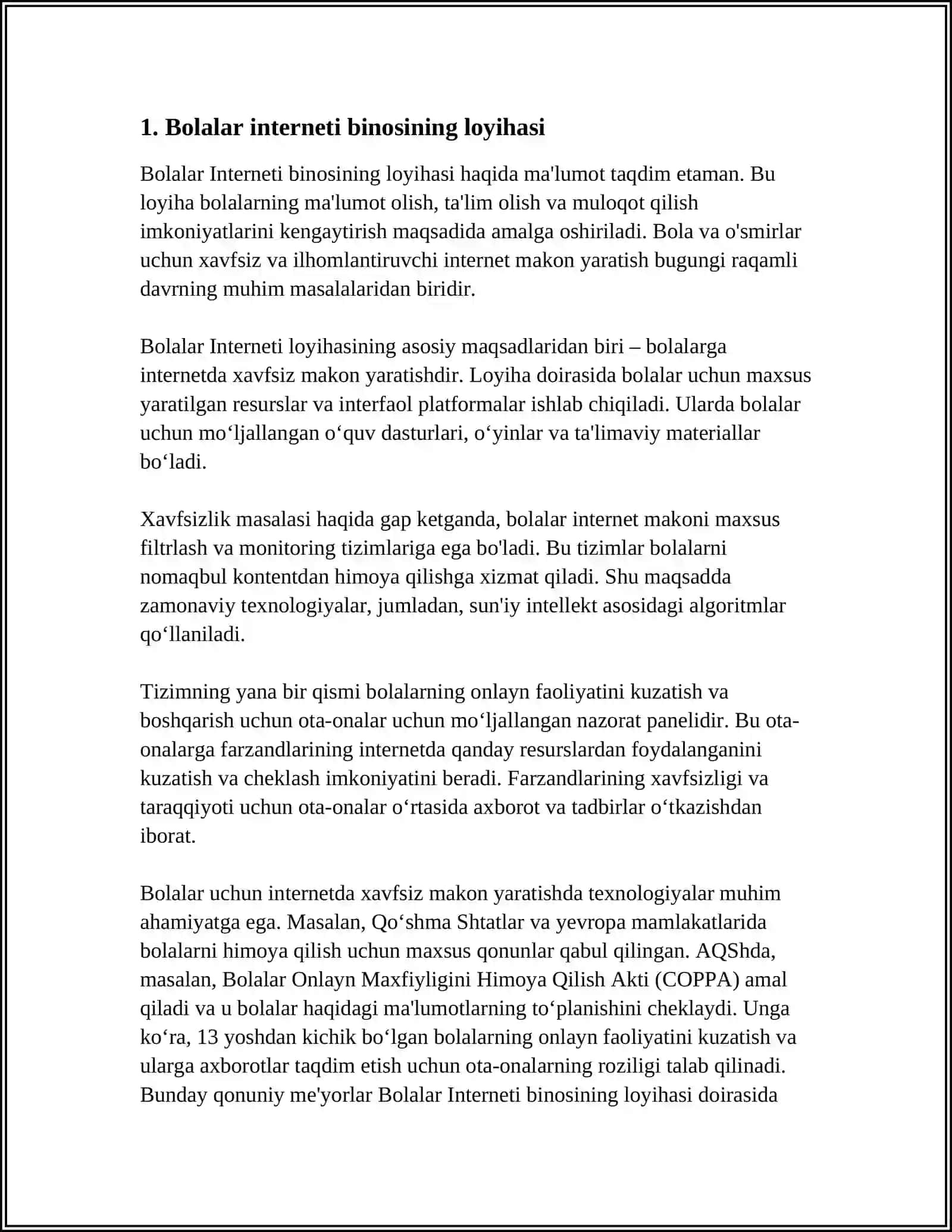 BOLALAR INTERNETI BINOSI QURILISHIDA HAQIDA 3