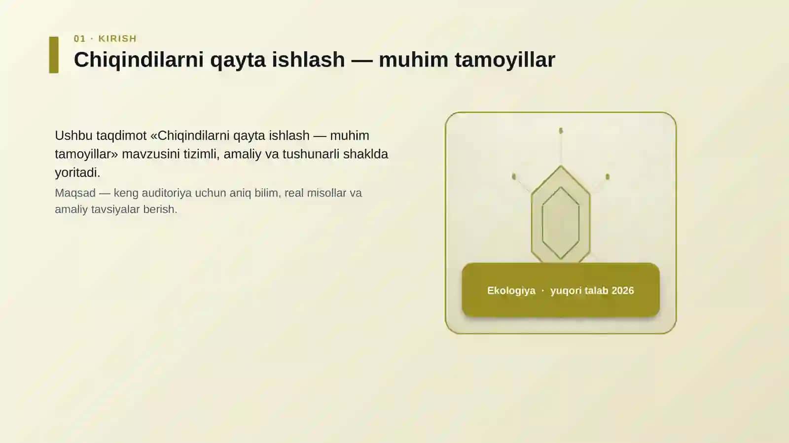 Chiqindilarni qayta ishlash — muhim tamoyillar 3