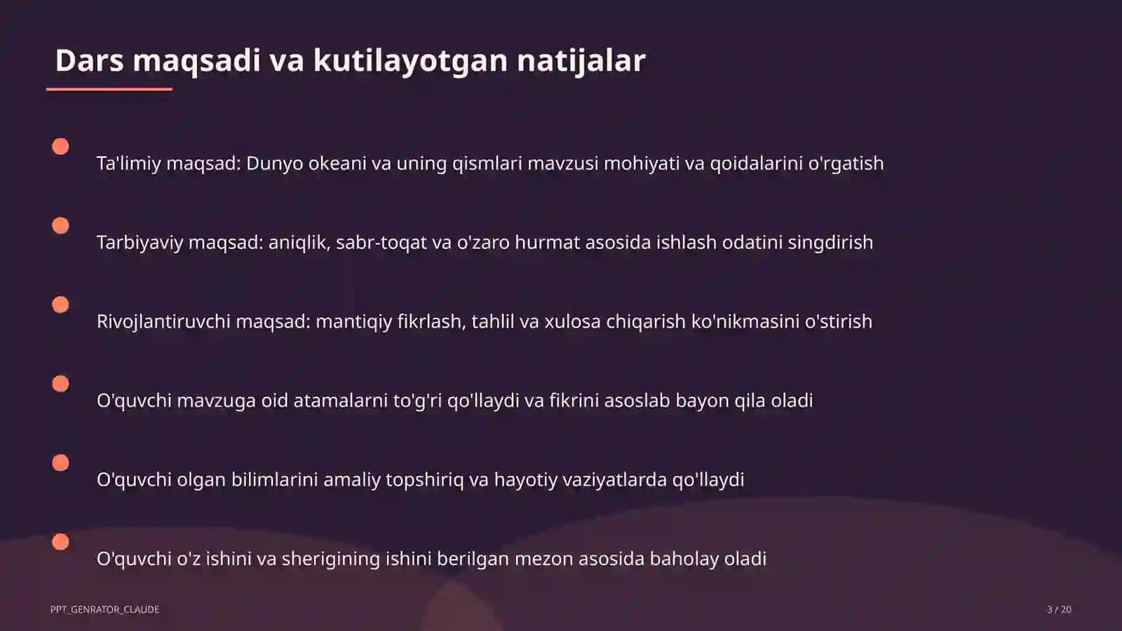 Dunyo okeani va uning qismlari (7-sinf) 3