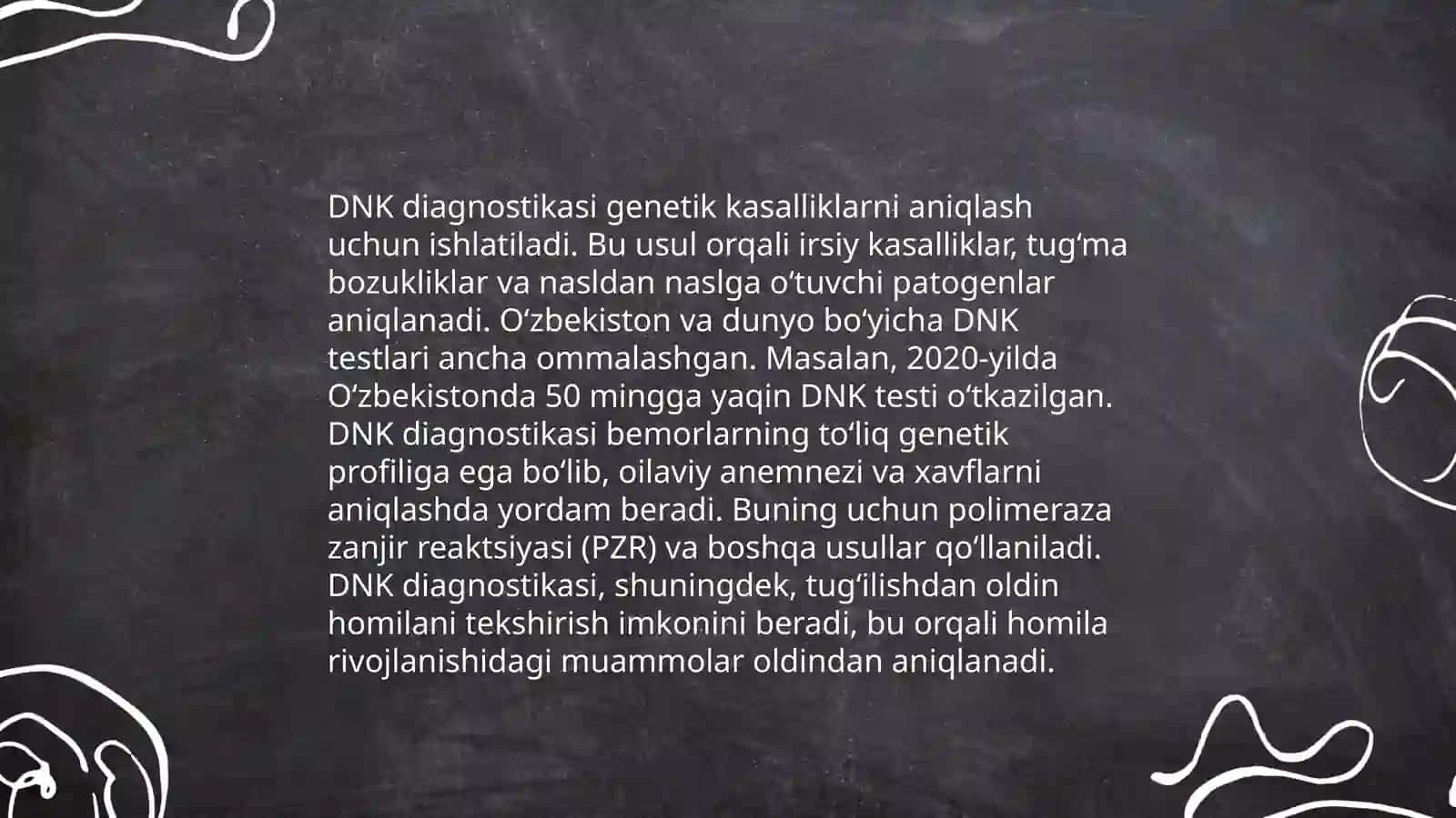 Biokimyoviy va molekulyar-biologik metodlar bilan tasdiqlovchi diagnostika 3