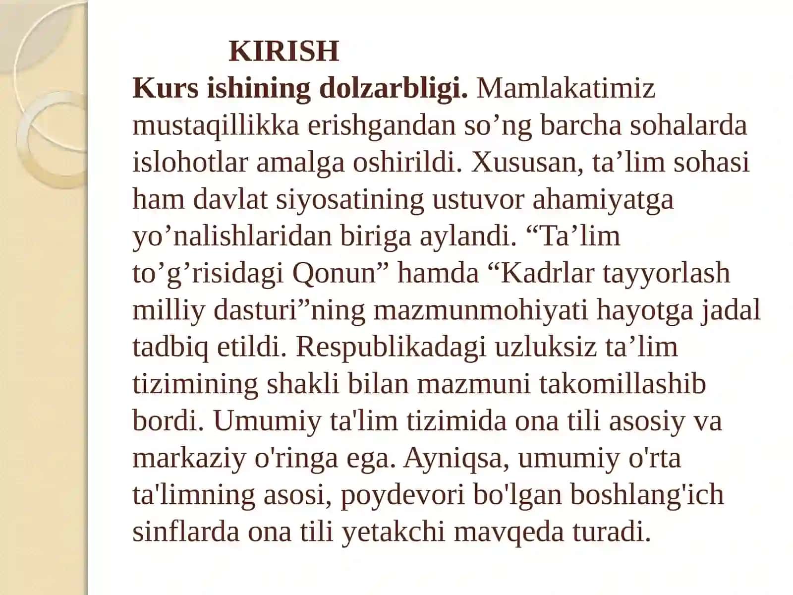 Savodo’rgatishning tayyorlov davriy o‘zuv-darslarida mashq turlaridan foydalanish 3