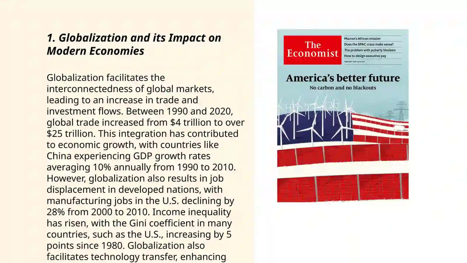 Economic in modern world 3
