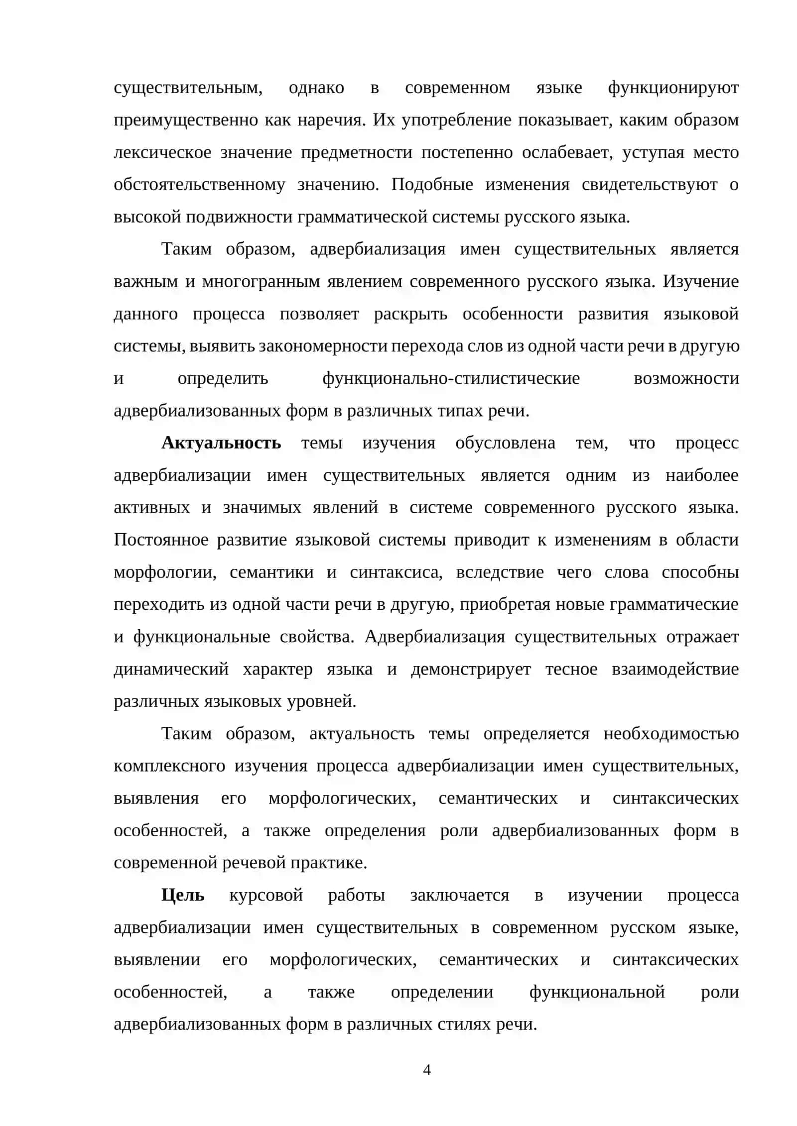 Адвербиализация имен существительных в современном русском языке 3