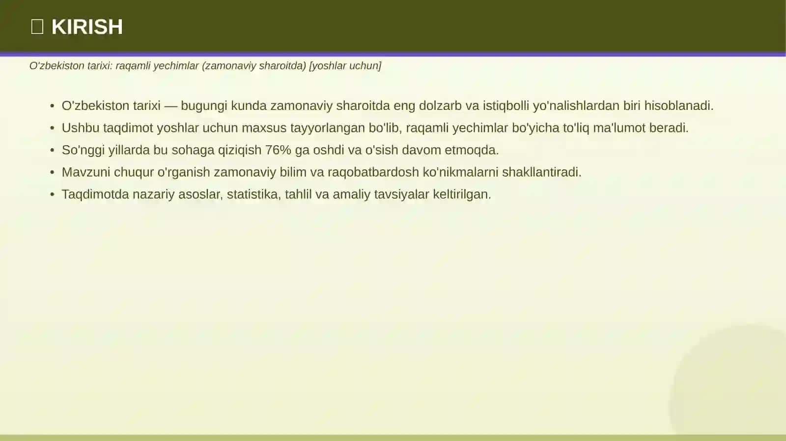 O'ZBEKISTON TARIXI 3