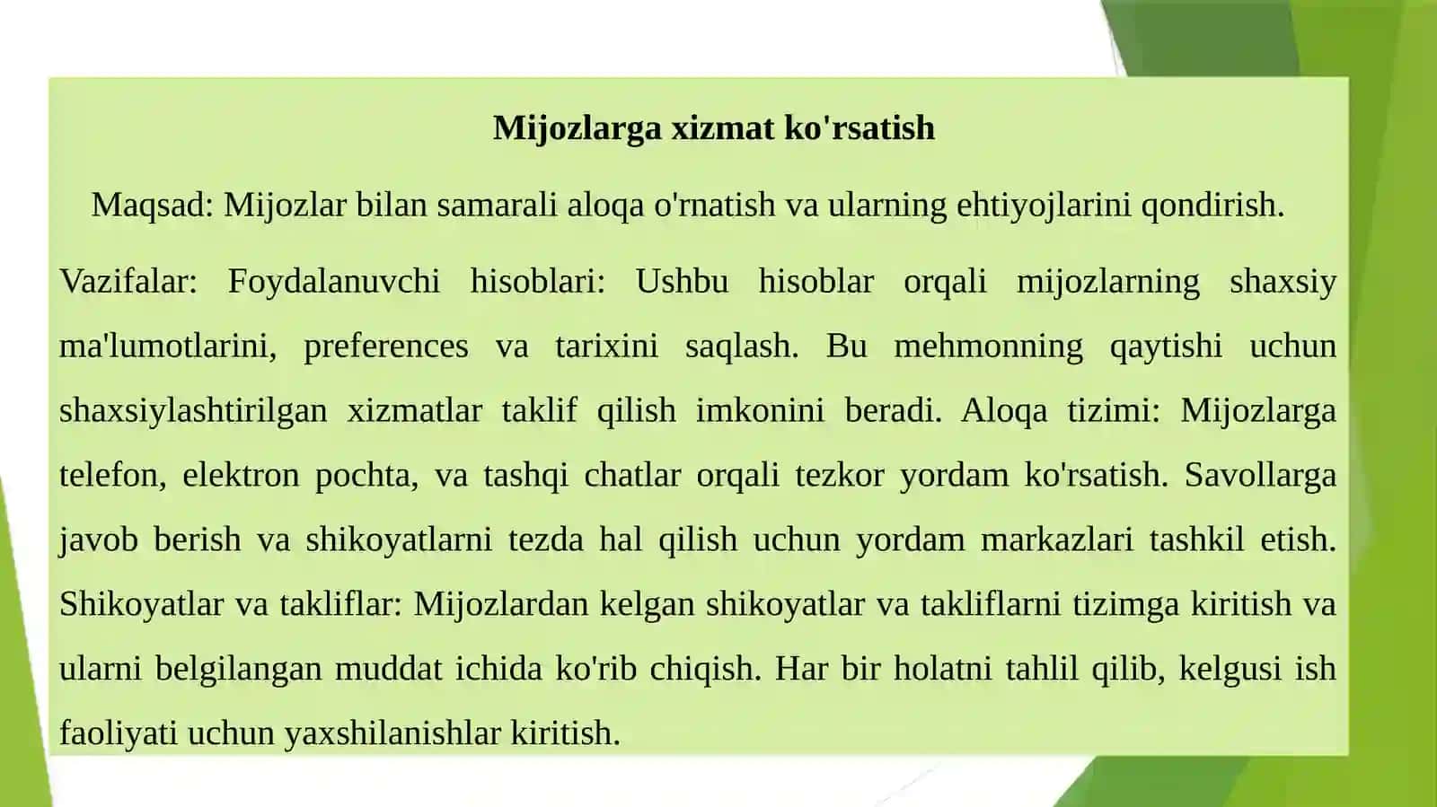 Ma'lumotlar va statistikalar 3