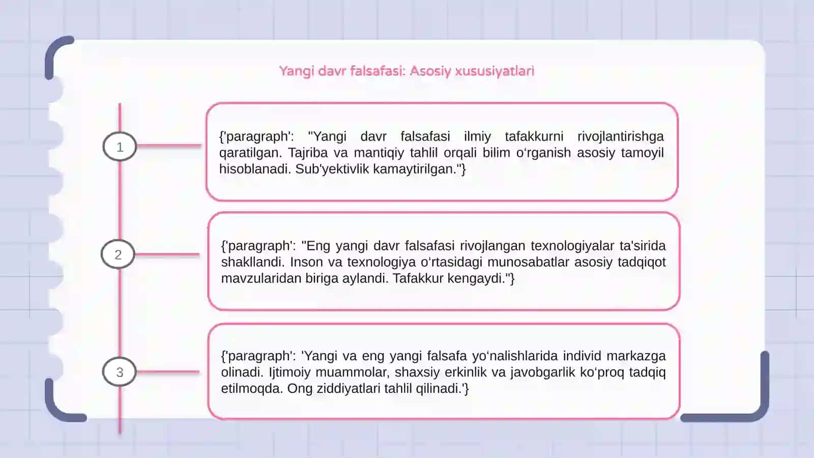 Yangi va eng yangi davr falsafa fanidagi ustuvori yoʻnalishlari 3