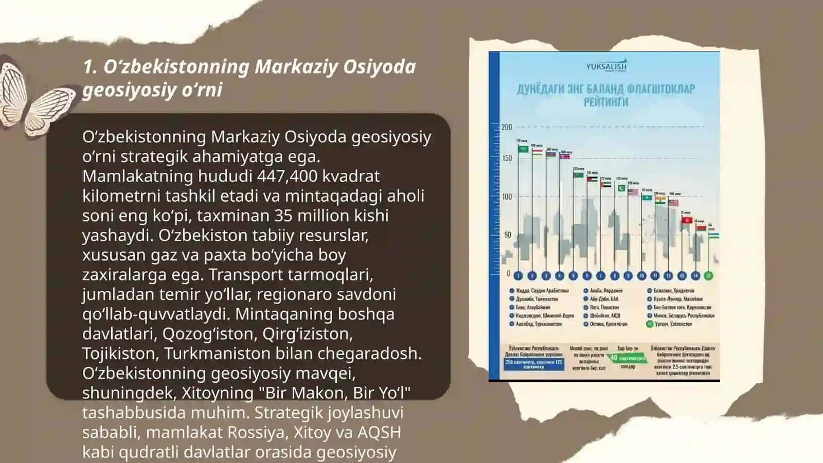 Oʻzbekistonning Markaziy Osiyodagi tinchlik va barqarorlikni taminlashdagi oʻrni 3