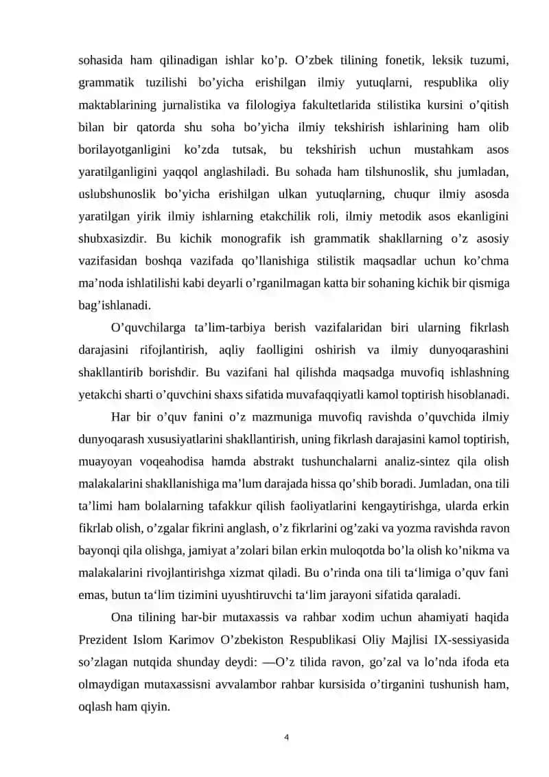 O’ZBEK TILIDA RAVISHDOSH 3