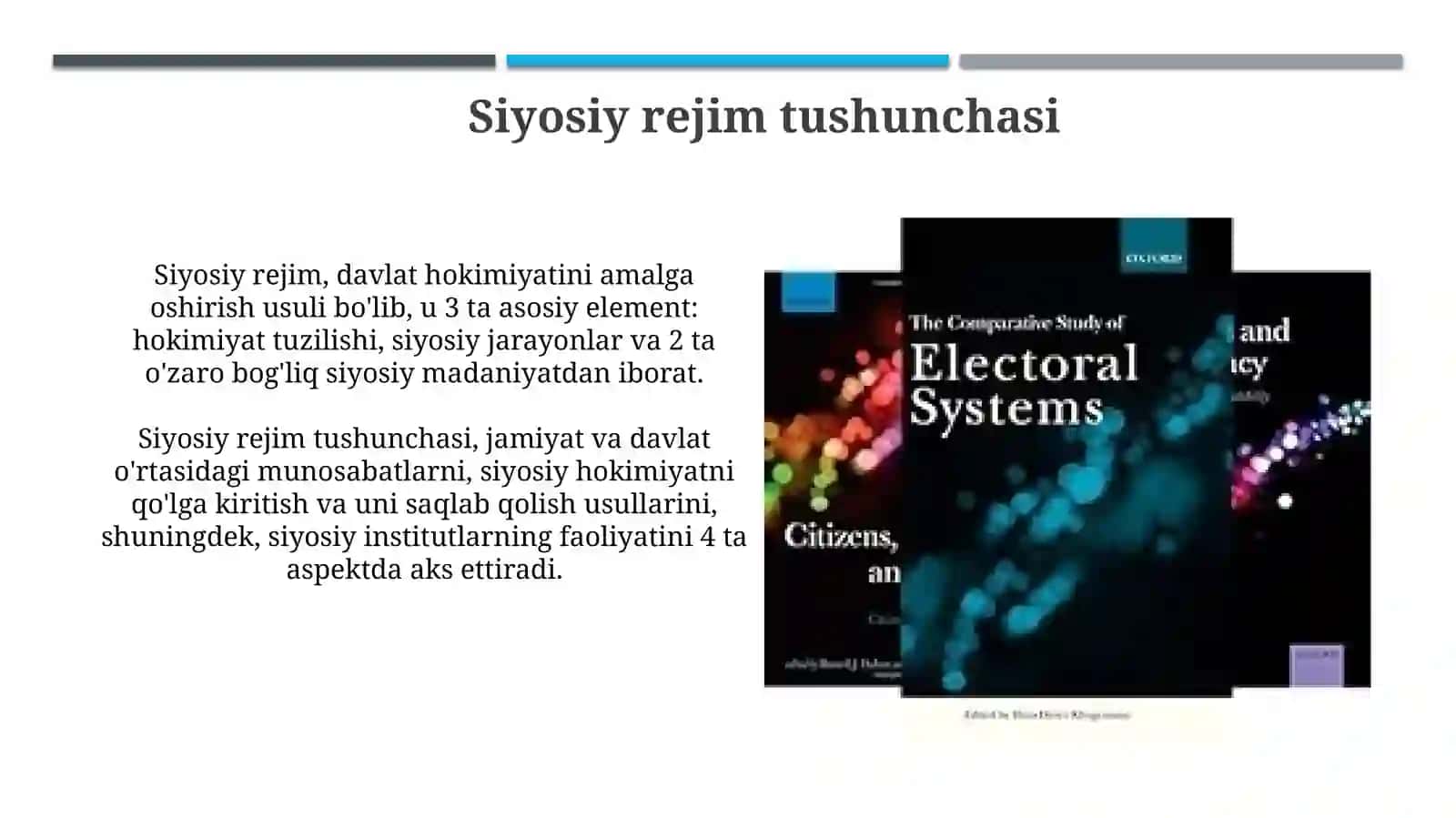 Siyosiy rejim tushunchasi 3