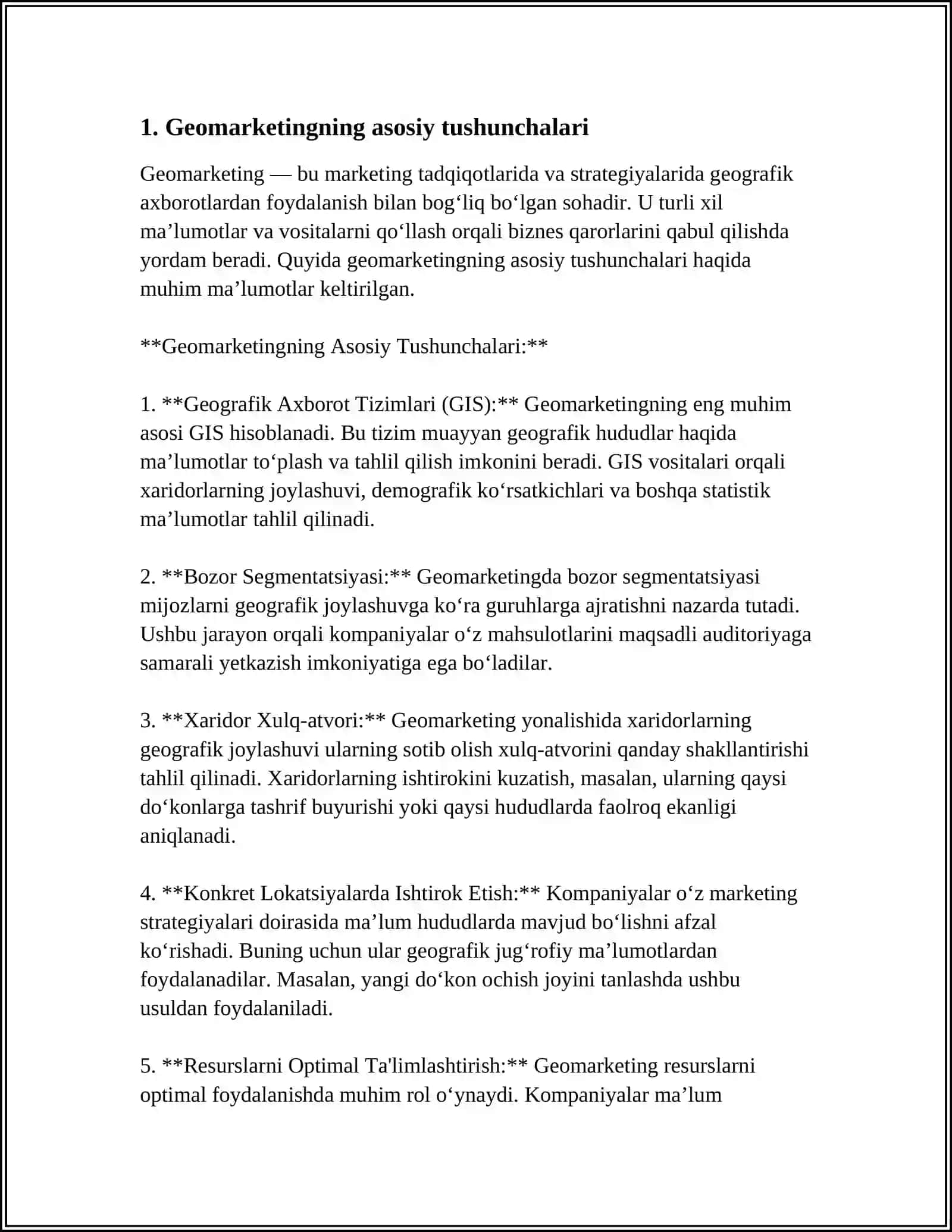 TURIZMDA GEOMARKETING XUSUSIYATLARI 3