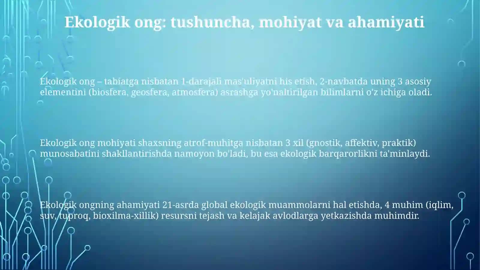 Talabalarda ekologik ong shakllantirishning nazariy-metodologikasoslari 3