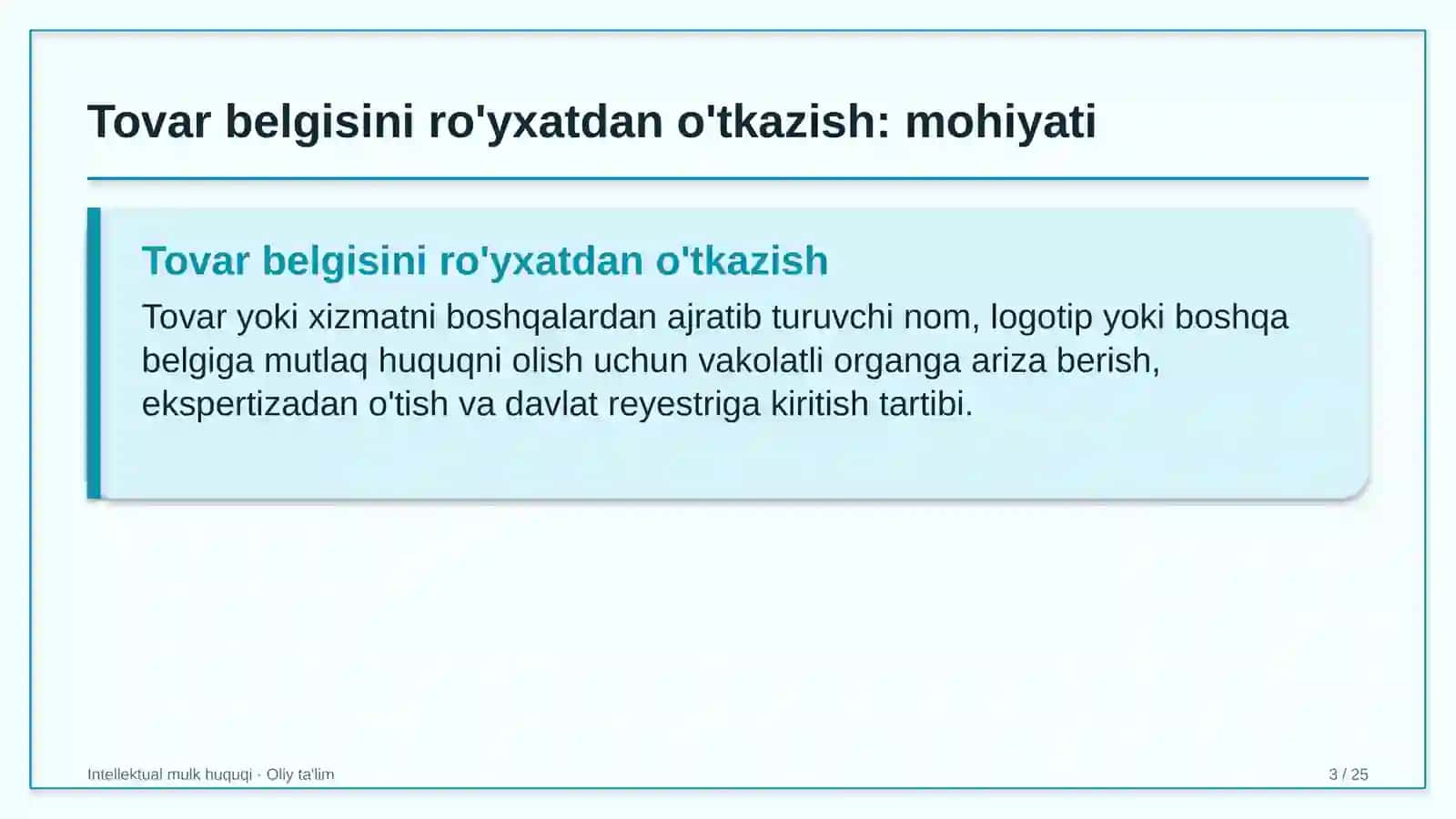 mobil ilovalar ishlab chiqishda tovar belgisini ro'yxatdan o'tkazish 5214 3