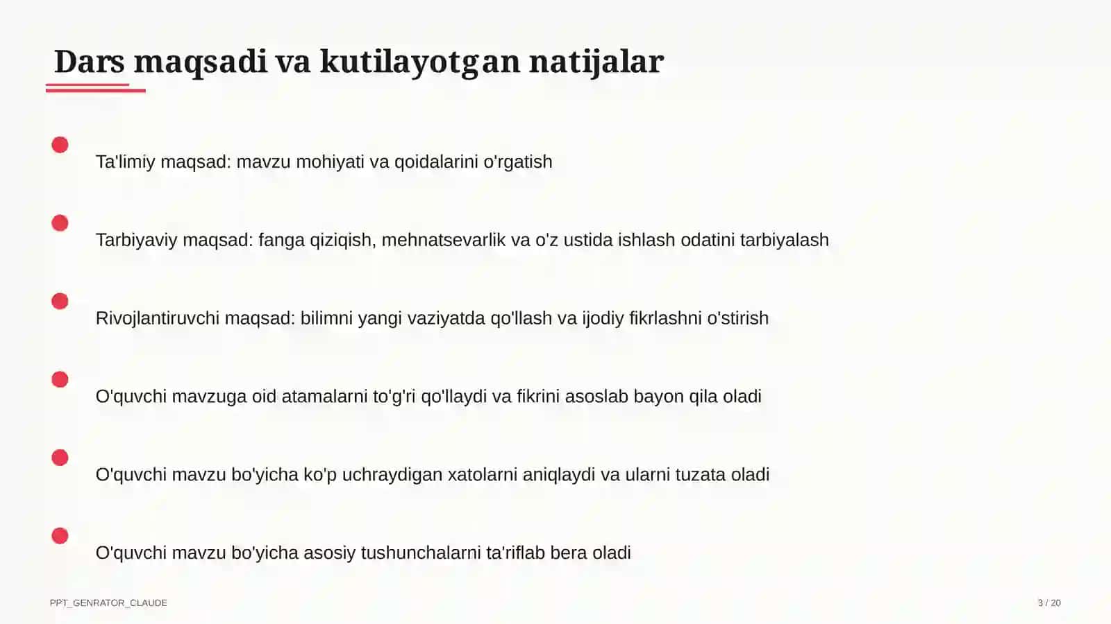 Sonli tengsizliklar va ularning xossalari (8-sinf) 3