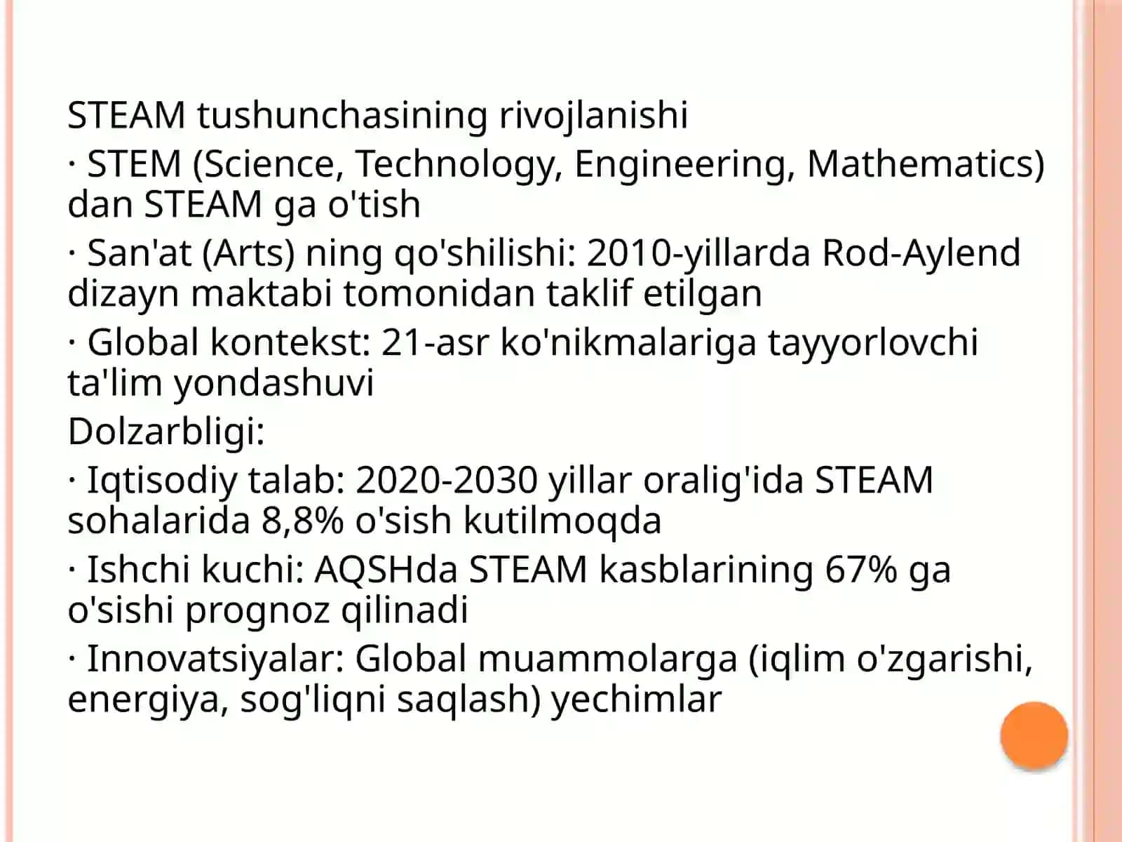 STEAM TA'LIM 3