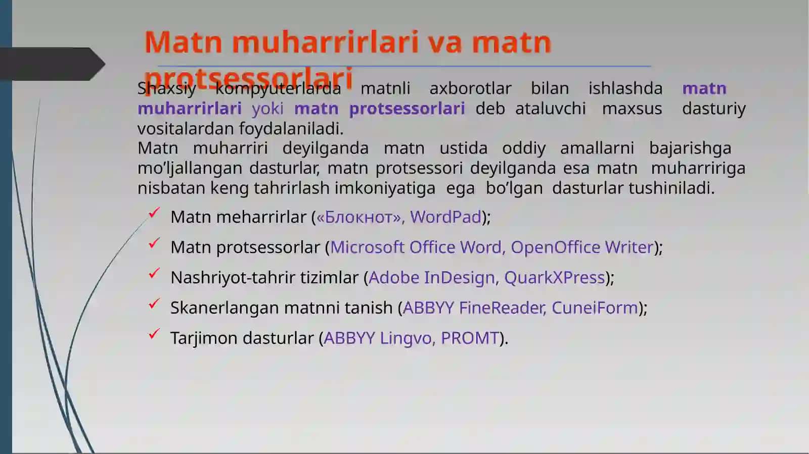 Microsoft office dasturlarida iqtisodiy masalalarni yechish 3