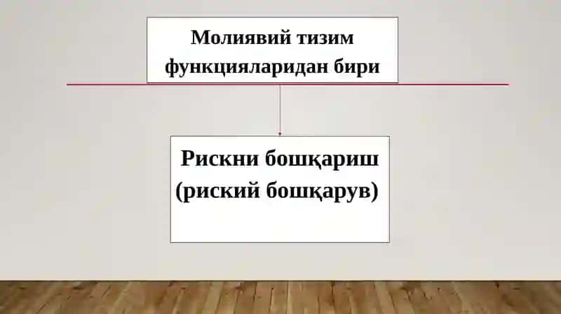 Рискнинг мазмун-моҳияти ва унинг турлари 3