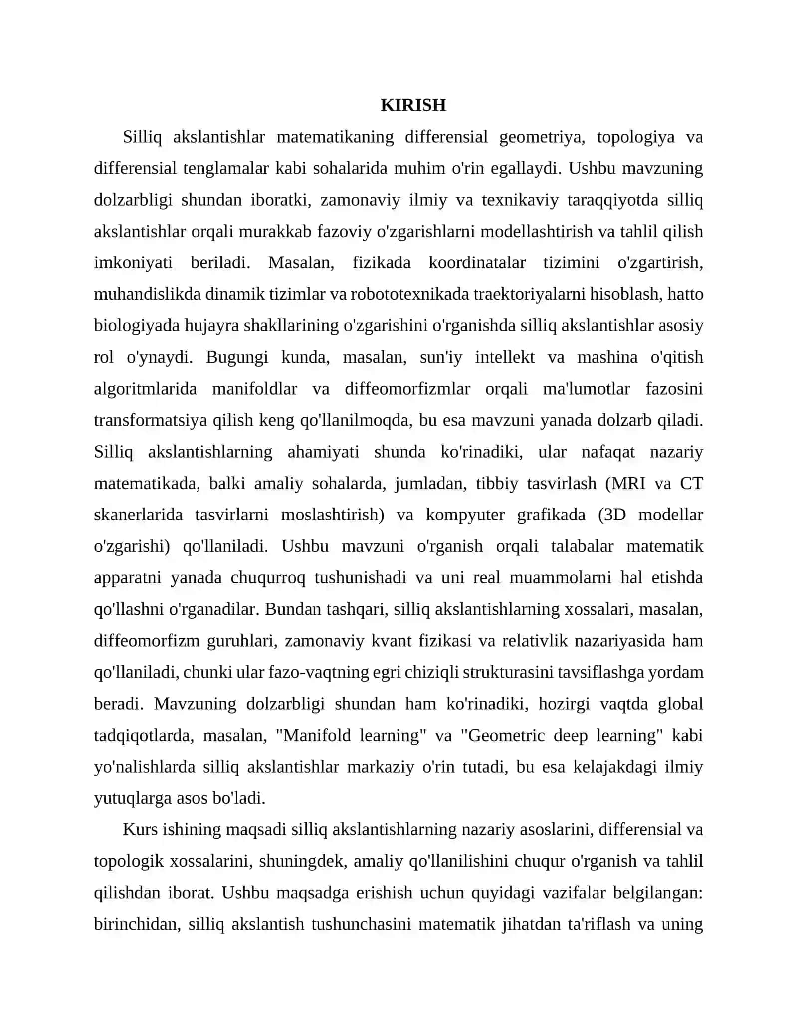 SILLIQ AKSLANTISHLAR 3
