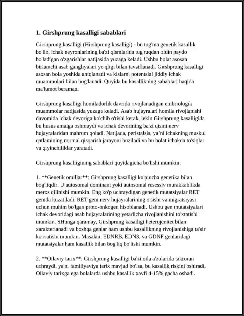 Girshprung kasalligi va megakalonda bajriladigan operatsiyalar 3