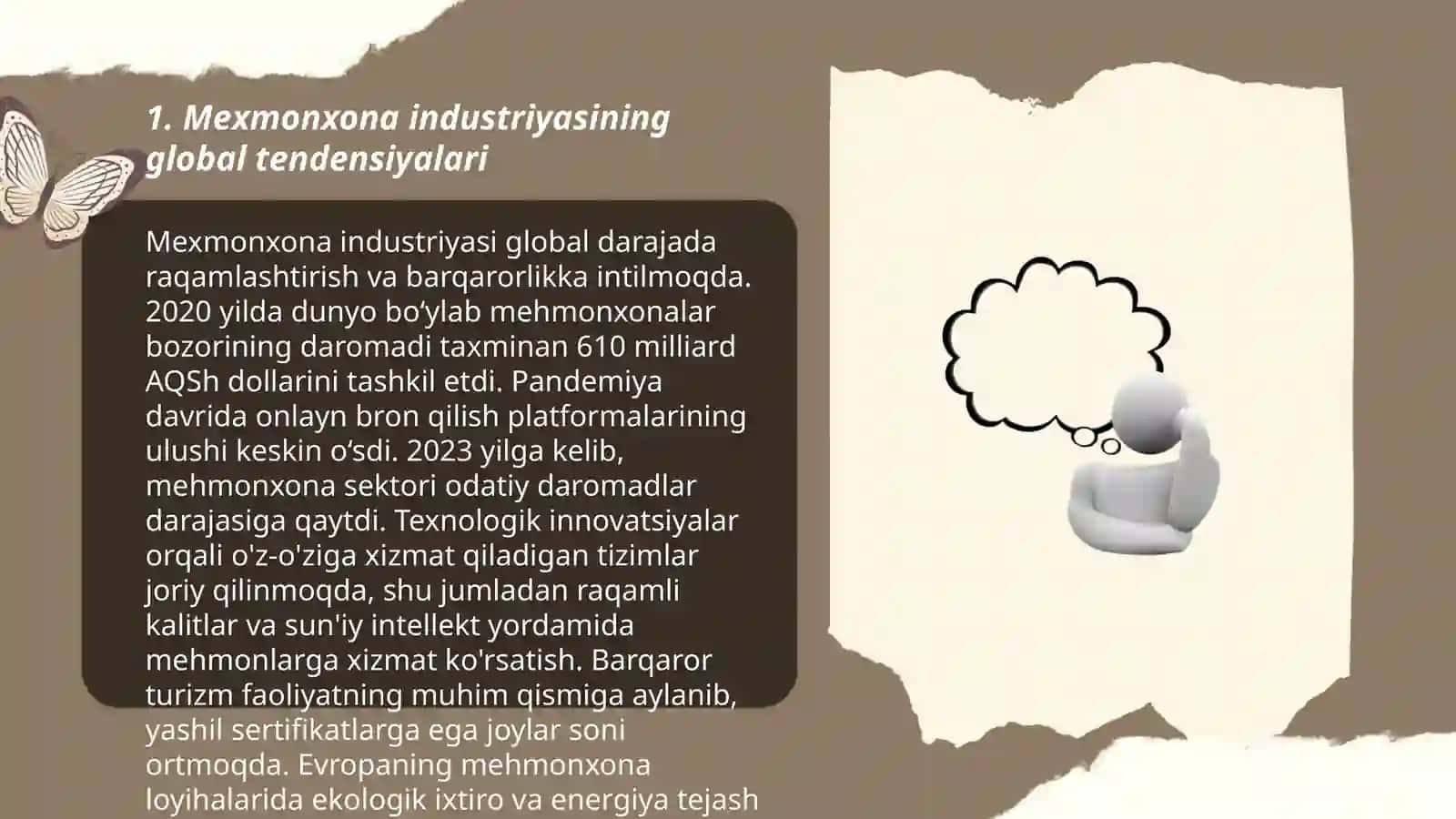 Mexmonxona industriyasining global tendensiyalari 3