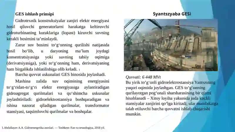 GES larning barcha parametrlarni hisoblash va modelini yaratish 3
