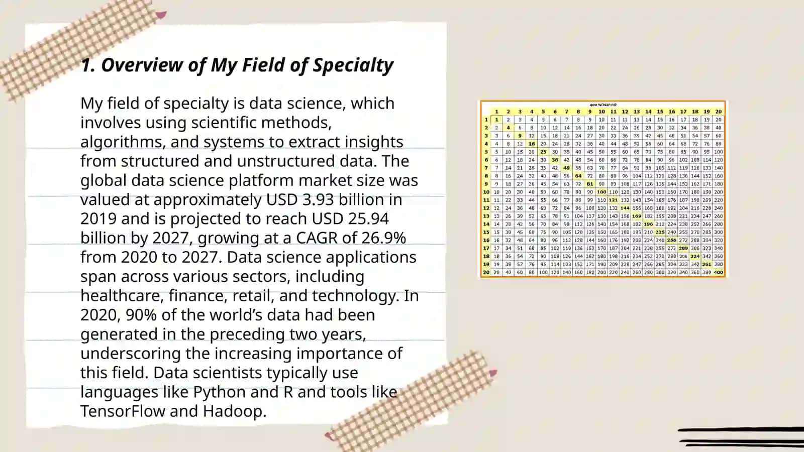 Overview of Data Science 3