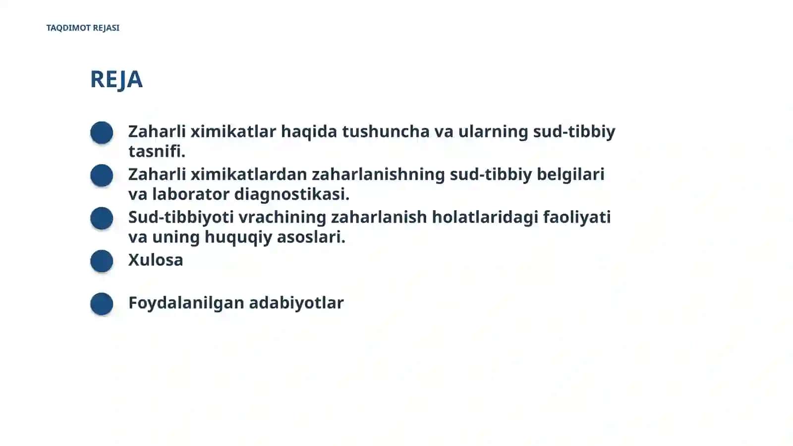 Zaharli ximikatlar haqida tushuncha va ularning sud-tibbiy tasnifi 3