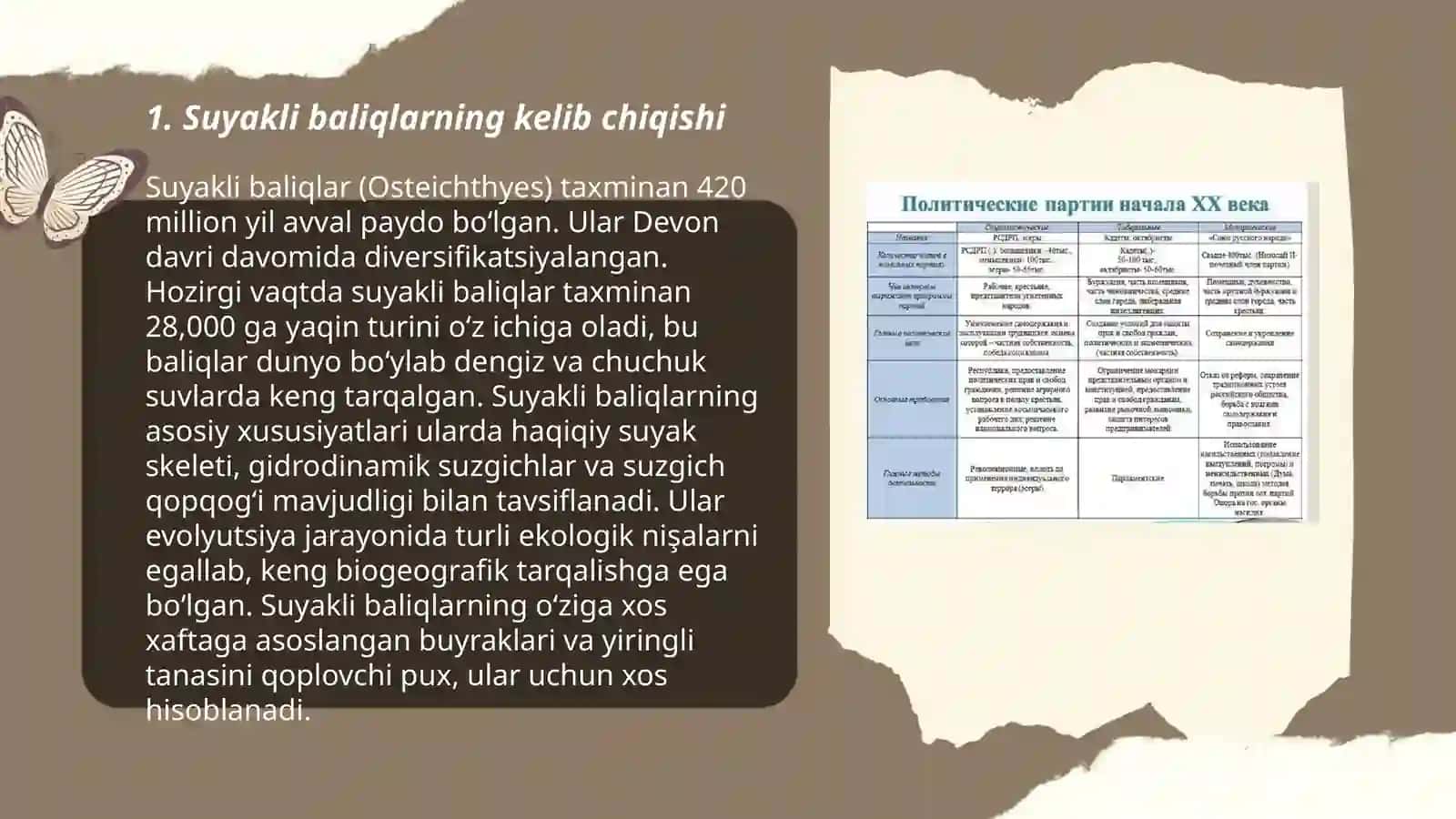 Suyakli baliqlarning kelib chiqishi sistematikasi va evolyutsiyasi 3