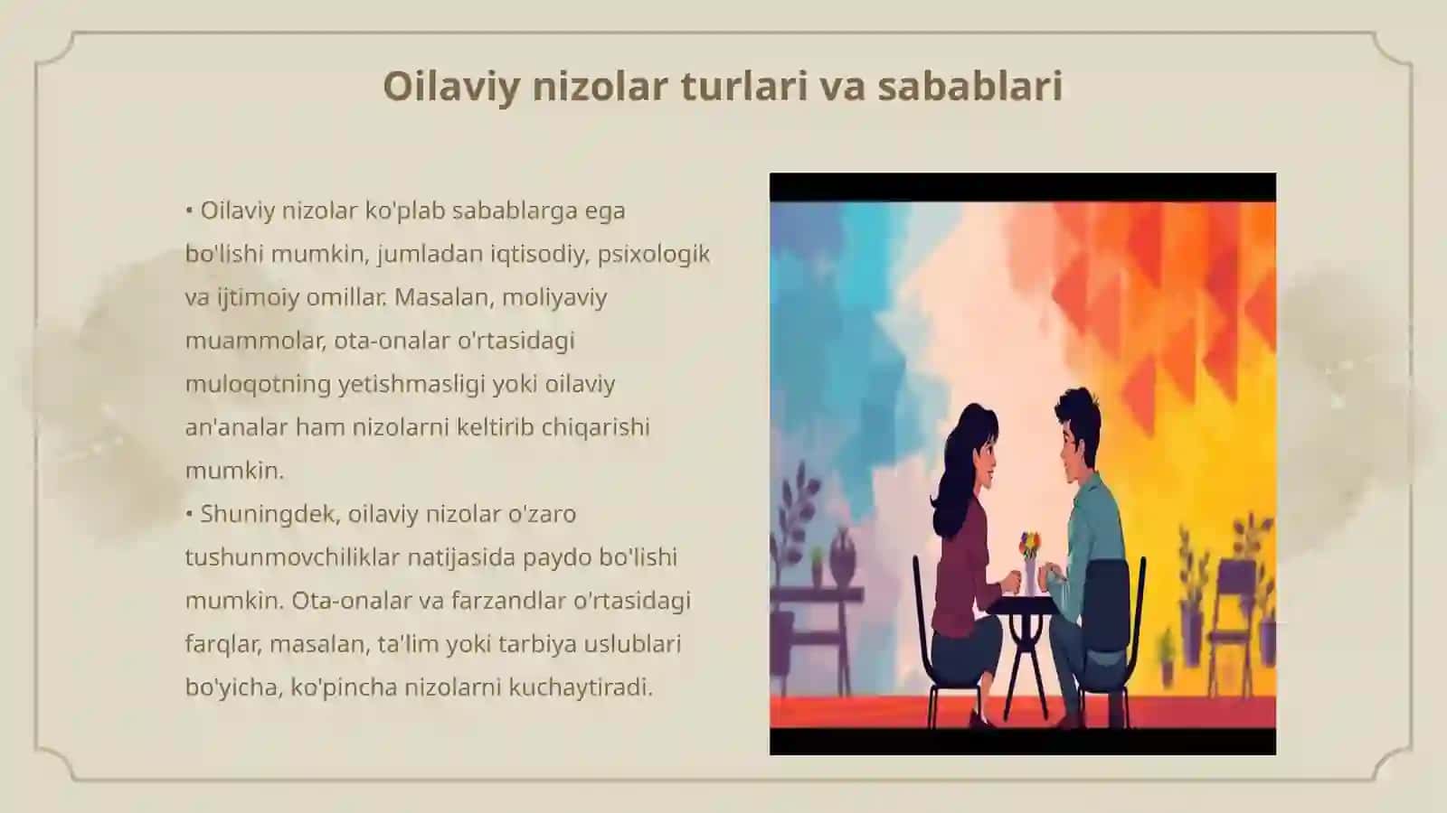 Oilaviy nizolarni bartaraf etish 3