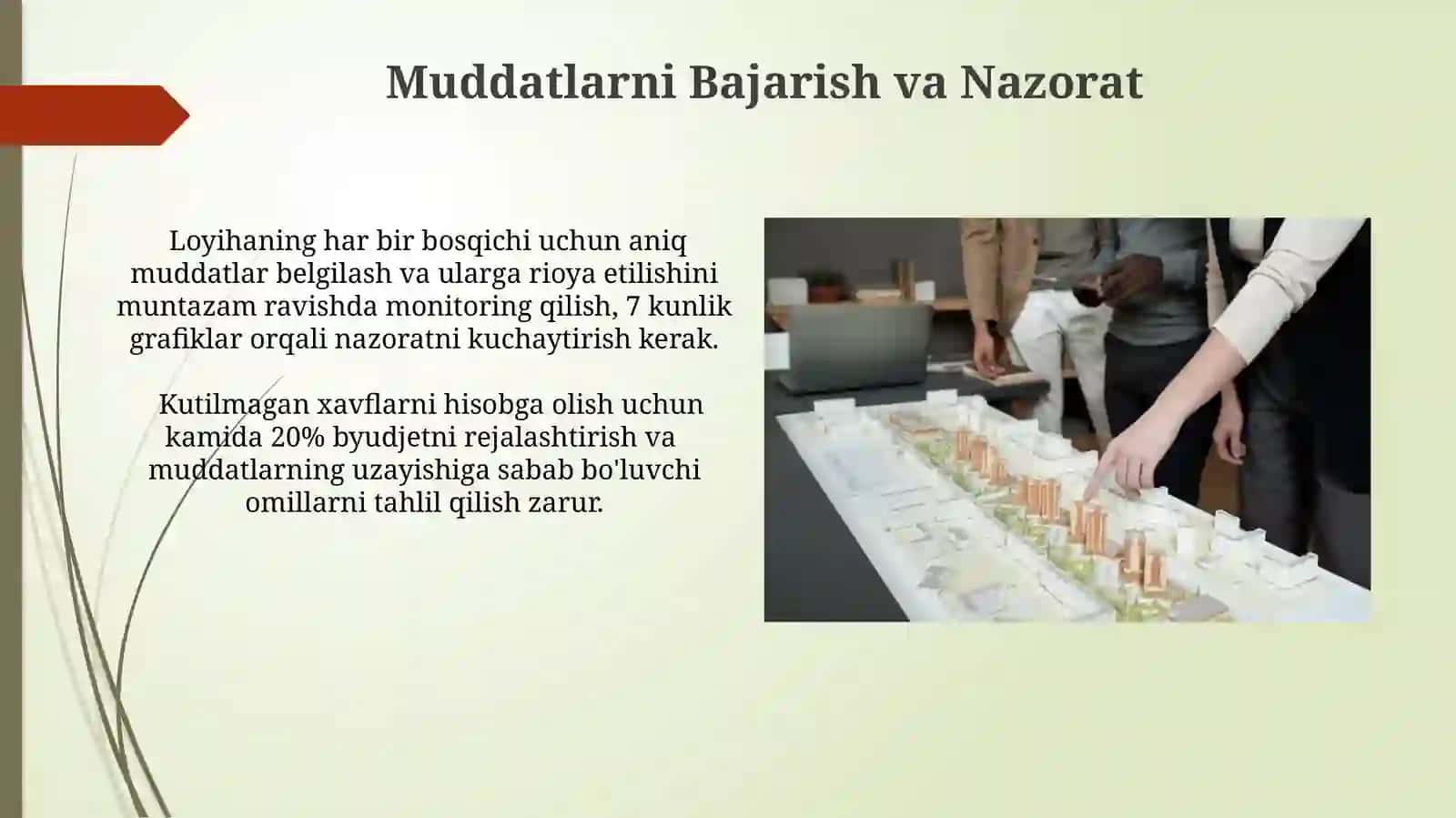 Qurilish Jarayonini Rejalashtirish va Jadvallashtirish 3