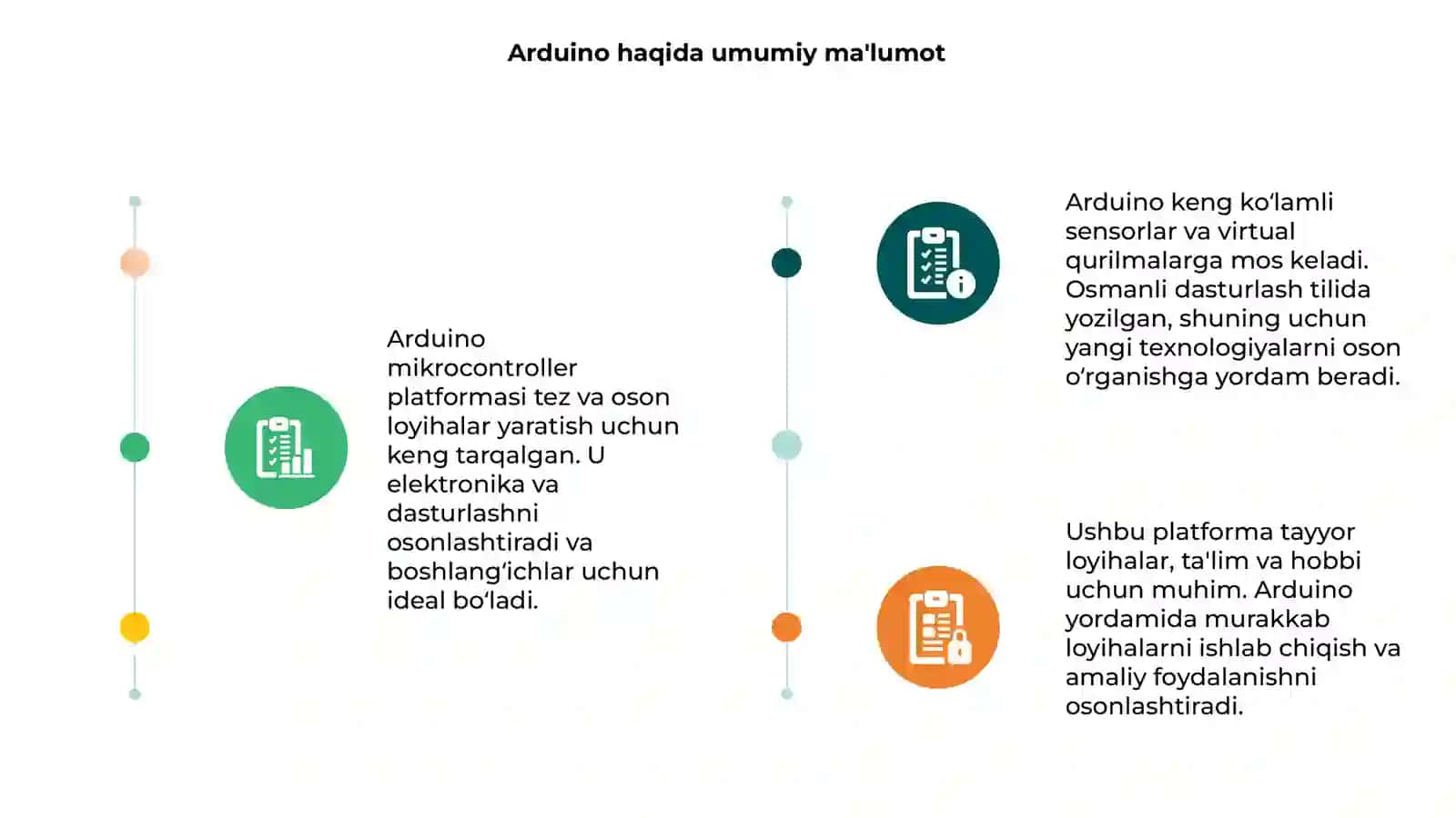 Arduino funksiyasi va qoʻllanilishi 3
