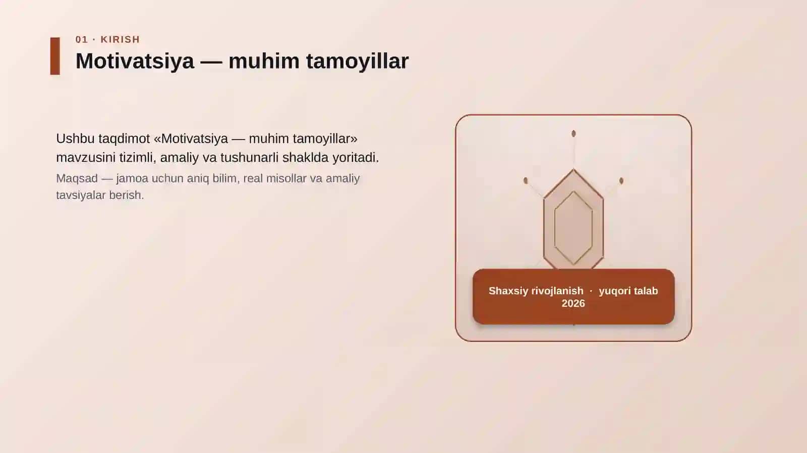 Motivatsiya — muhim tamoyillar 3