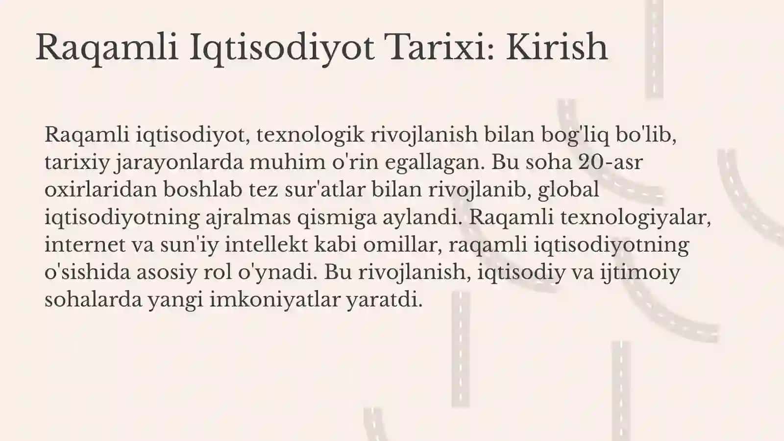 Shevetsaliya Raqamli iqtisotiyoti 3