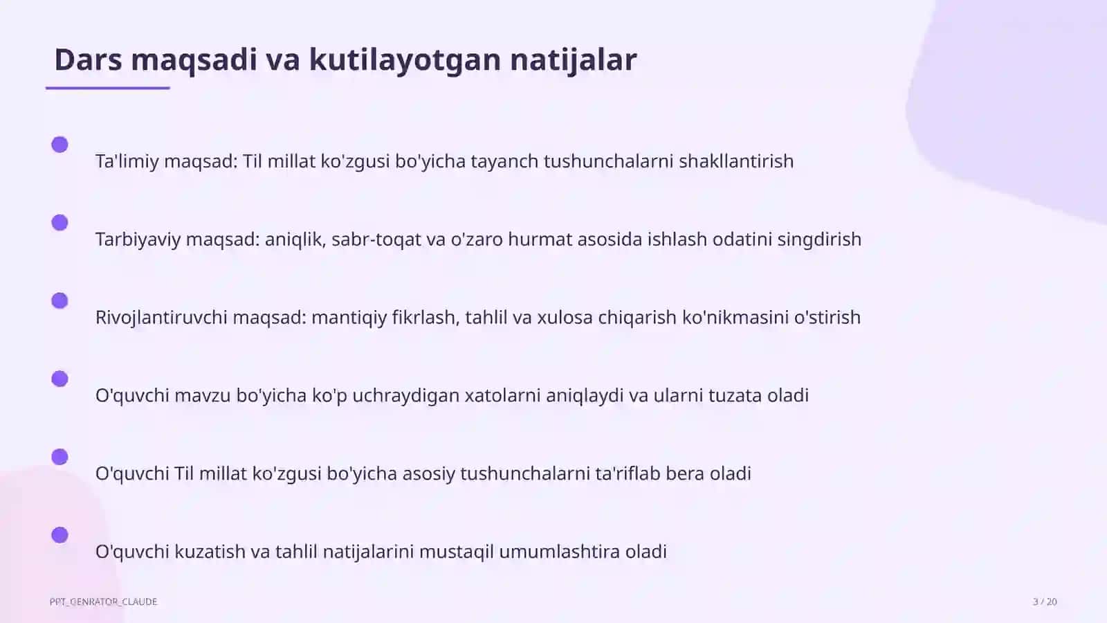 Til millat ko'zgusi (6-sinf) 3