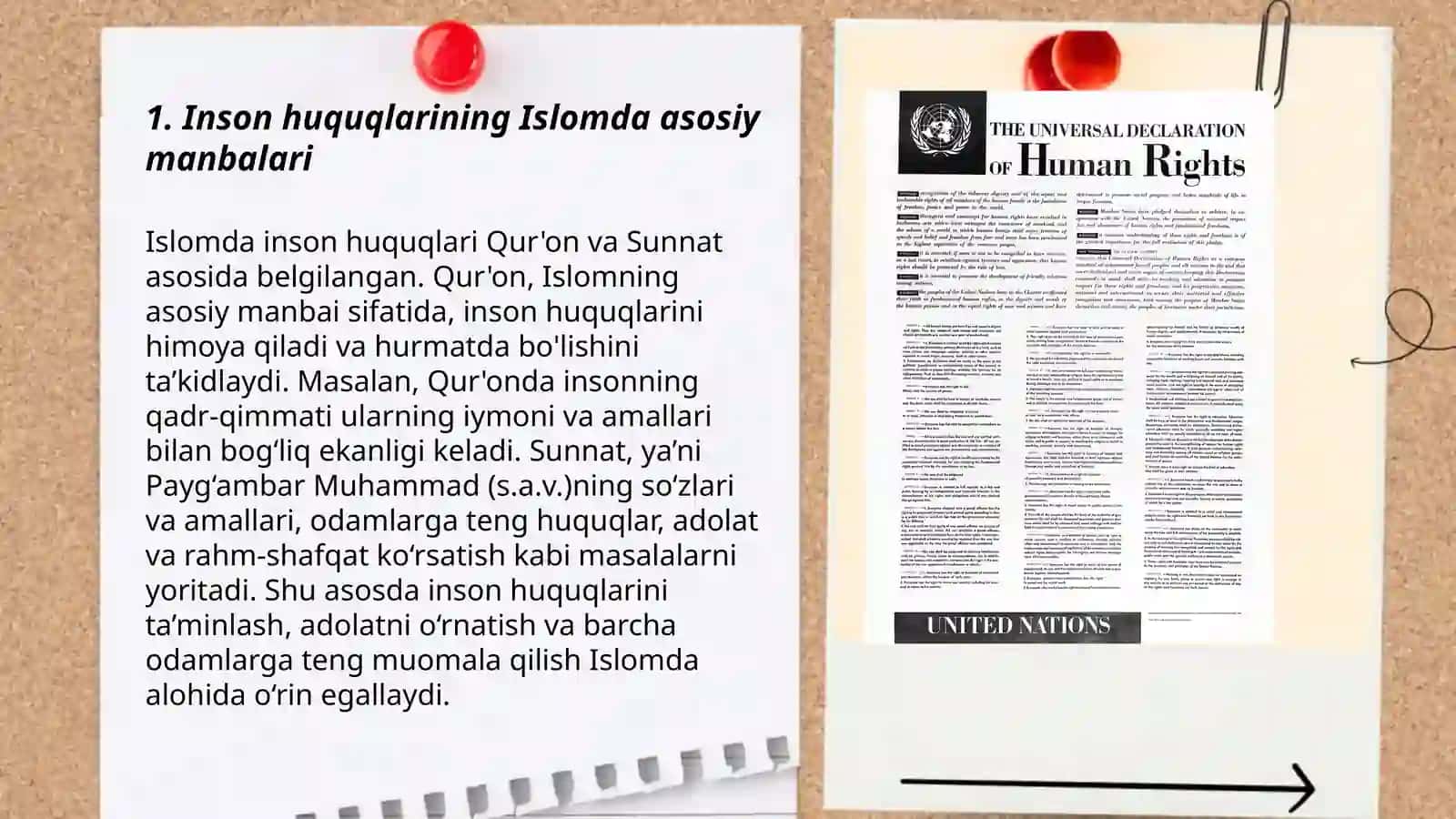 Inson huquq va erkinliklarini ta'minlashining o'ziga xos jihatlari 3