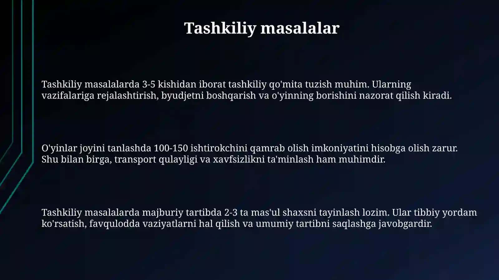 Milliy harakatli oʻyinlarni boshlangʻich tashkilotlarda tashkillashtirish va oʻtkazish 3