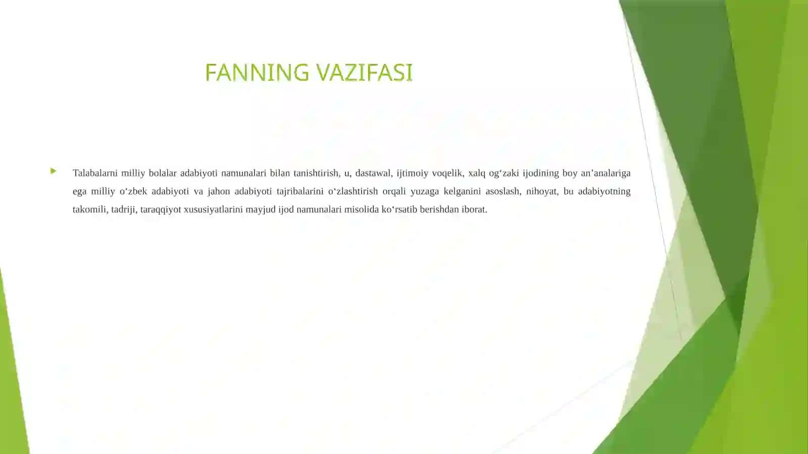 Bolalar adabiyoti fani haqida ma'lumot 3