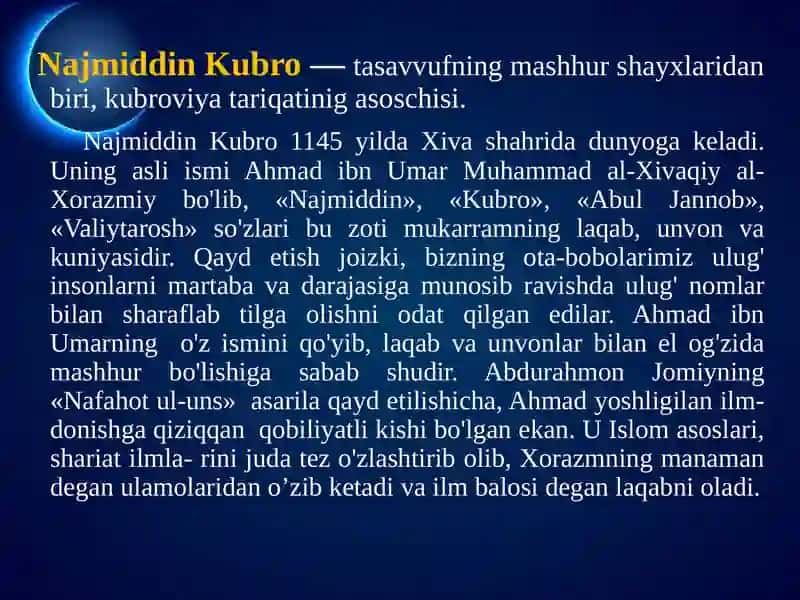 Najmiddin Kubro 3